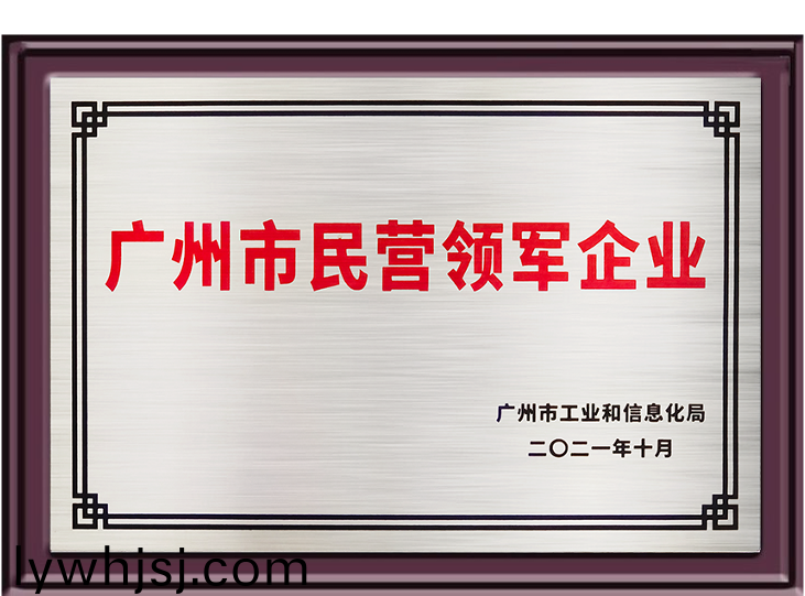 廣州市(shi)民營(yíng)(ying)領(lǐng)軍(jun)企(qi)業(yè)